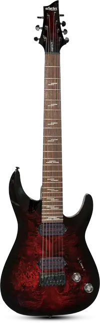 Schecter OMEN ELITE 7 BCHB
